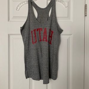 Utah Utes Racerback Tank Size Medium